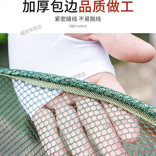 OEMG open folding fishing cage, shrimp cage, round fishing net, lifting net, moving net, platform net, fishing net, lobster net, catching fish and moving kite, free floating ring + bait + bait bag + drawstring + storage bag, upper opening 80 cm, lower opening 60 cm, height 35 cm