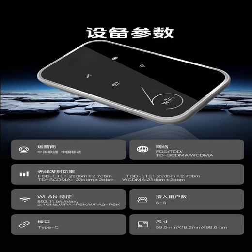 Xiaoyi free traffic in the first year, mobile portable wifi6 high-speed unlimited traffic 5G Gigabit wireless network 2025 national universal portable car routing Internet card official mirror top version - free traffic for 1 year - dual-band dual-core