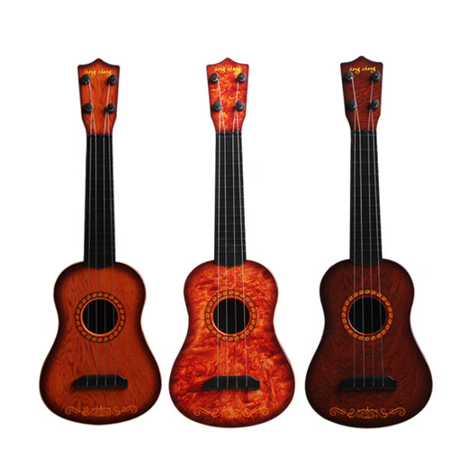 
Yamaha (YAMAHA) Children's Guitar Toys Ukulele can play simulated musical instruments for boys and girls beginners music piano baby gifts Medium orange and yellow 42CM high + pick + simple tutorial