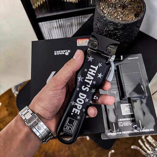 CherryBombcb Cherry 686 Push Push Push Salon Barber Shop Professional Gradiente Pastor de estilas Fader Motor sin escobillas 686 Grabado de grabado