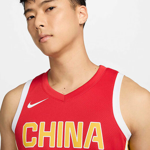 Nike (NIKE) Nike men's quick-dry basketball jersey for summer new Chinese team away special vest FQ0373-637 FQ0373-637 XL