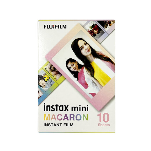 FUJIFILM instant photo paper is suitable for miniSE/11/12/99 white edge/color edge photo paper SQ square WIDE wide series photo paper mini macaron 10 sheets