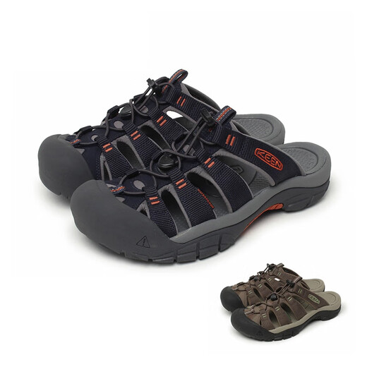 Keen Cohen Men's Amphibious Sports Sandals Newport Slippers Sports Street Outdoor Leisure Japan Direct Mail 01. Military Green Csite US8.5 (26.5cm)