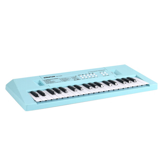 Piano électronique d'entrée de gamme pour les débutants pour enfants 37 Clés peuvent jouer des instruments de musique 61 touches pour les jouets de musique à domicile pour garçons et filles 61 touches rose piano [set 4 pièces / batterie ordinaire]