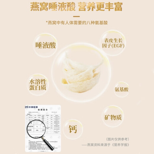 滋养有范花胶燕窝牛奶燕麦味礼盒装孕妇即食鱼胶高端滋补中老年营养品代餐 花胶燕窝150g*6瓶*2箱