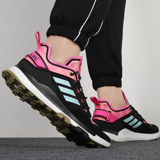 Adidas Chaussures masculines et femmes New Terrex Agravic Outdoor Cross-Country Mountaine de randonnée Chaussures AC7664 PRODUCTION OOVERSE-MADIFICATION FY9215 36