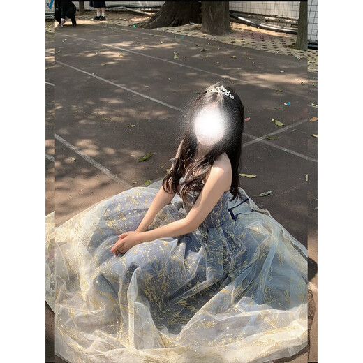 Rongyuege sense evening dress for women 2025 summer new coming-of-age ceremony 18-year-old student art exam performance elegant temperament main picture L