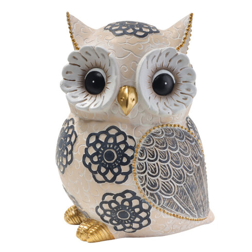 
Taijinrui Owl Resin Crafts Ornaments Nordic Simple Living Room Bedroom Study Decoration Gifts Creative Resin Ornaments BS1047