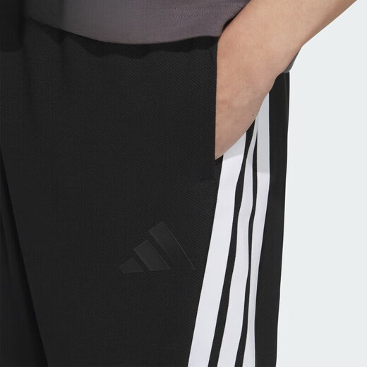 阿迪达斯 （adidas）短裤男裤夏季新款五分裤跑步健身裤子训练透气休闲裤运动裤 KC3897/黑色 S