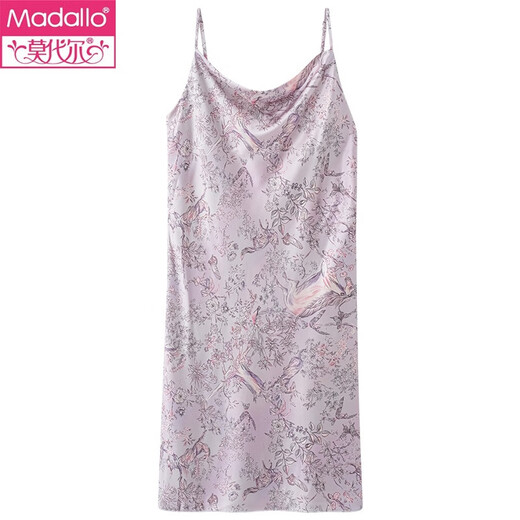 Modal Damen Pyjamas Fraueneiseice Seide glatte hautfreundliche weiche Hosspannung Nachthemd sexy neue Sommer Dünne atmungsaktive Heimkleidung 11949 m