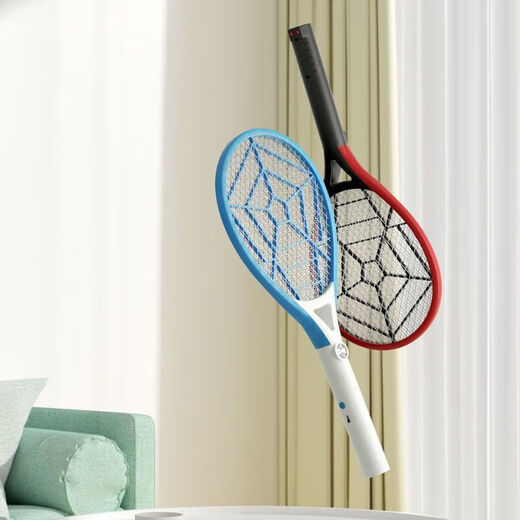 Joyoung Beauty electric mosquito swatter household rechargeable electric mosquito swatter large mesh fully automatic electric mosquito swatter durable rechargeable mosquito repellent DD DQ-plug charging - green - no lighting