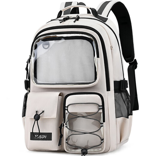 Edison爱迪生中学生书包高中护脊背包二次元潮流百搭双肩包痛包2579-2