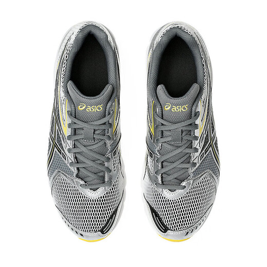 ASICS (ASICS) Rétro Chaussures de course absorbant les chocs pour hommes et femmes 25 Nouvel Gel-DS Trainer 14 Mesh Chaussures de sport ultra-légères respirantes Grey Yellow / 1203A607-101 36