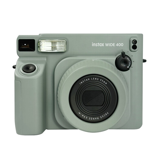 Fujifilm (FUJIFILM) instax WIDE 400 wide-format one-time imaging camera retro photo paper film camera wide400 student gift WIDE 400 wilderness green official version (excluding photo paper)