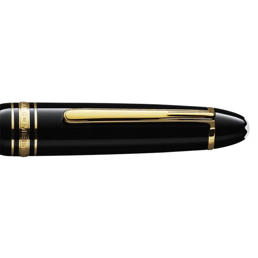万宝龙（MONTBLANC）钢笔大班经典系列146墨水笔商务钢笔 送男朋友七夕生日礼物 146镀金色13661 M尖