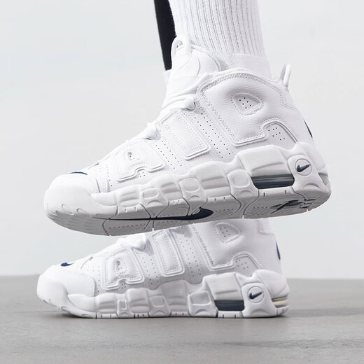 耐克（NIKE）女鞋运动鞋  Air More Uptempo GS青少年皮蓬耐磨中帮复古篮球鞋 DH9719-100 38