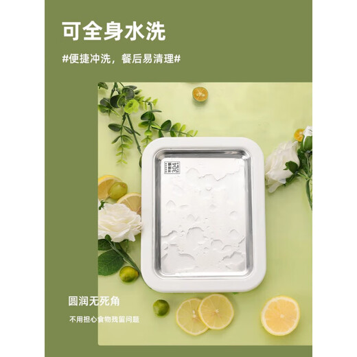小米锅巴2025新款炒冰机自制水果免插电冰激凌炒酸奶机小型家用儿童迷你冰淇淋512Q [奶白色-大型]母婴级316不锈钢