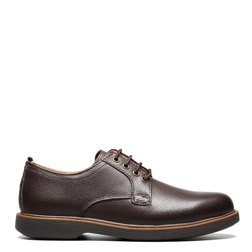 Florsheim Boys, Supacush Flat Toe Oxford Shoes - Little Kids and Big Kids, Brown Nubuck/Brown Sole Brown Nubuck/Brown Sole 7 Big Kid