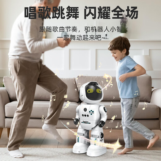优选小MIl米通用2025款智能机器人遥控玩具男孩走路声控儿童生日礼物新年 K30智能编程机器人高端成长 官方标配