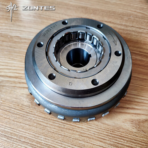 芒芒适用升仕ZT310VRXT12250SR摩托车磁电机转子超越离合器大齿总 310磁电机普通胶体电池版ZT