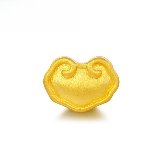 Taijufuzu gold 999 pure gold transfer beads 3D hard gold bracelet pendant set chain diy jewelry accessories gold wholesale Xiangyun pendant individual pure gold pendant