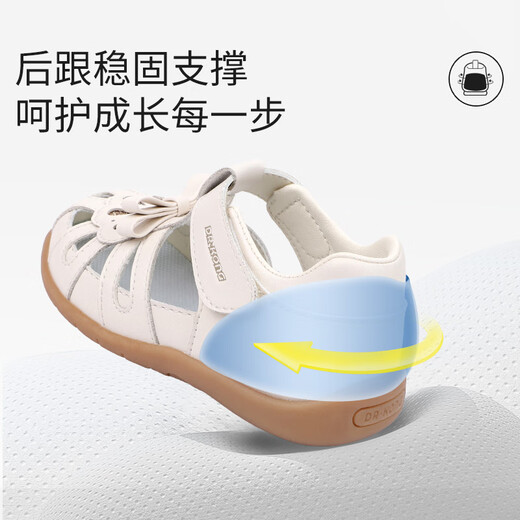 
Dr. Jiang Summer Girl Princess Toddler Shoes Breathable Cute Baby Children's Sandals Beige 23 Foot length is about 13.7-14.3
