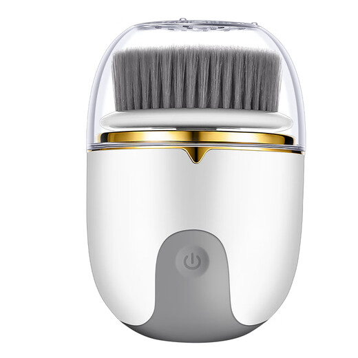 The same type of facial cleansing instrument electric facial cleansing brush rechargeable portable facial cleansing and makeup removal brush rotating soft bristles skin-friendly cleansing facial cleansing instrument waterproof purchasing agent rechargeable white 3 brush heads