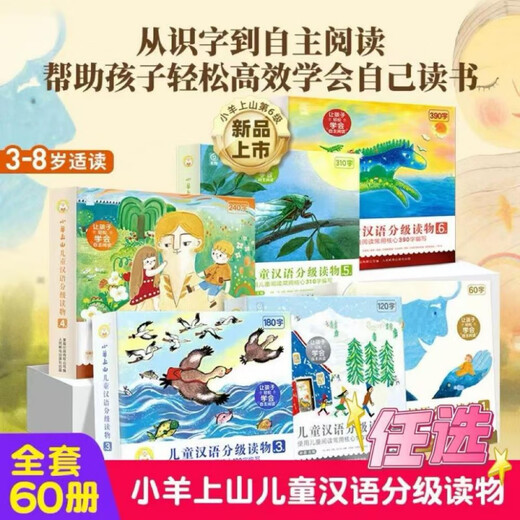 Die vollständigen Set der Lesematerialien für Kinder für die 123456 Klasse 3-6-7 Jahre alte Kinderkompetenzbücher für Kindercharaktererkennung chinesische Aufklärung Babybücher Bilderbücher Kindergarten Kinder. Die Bände der 2. Klasse 10 für Kinder