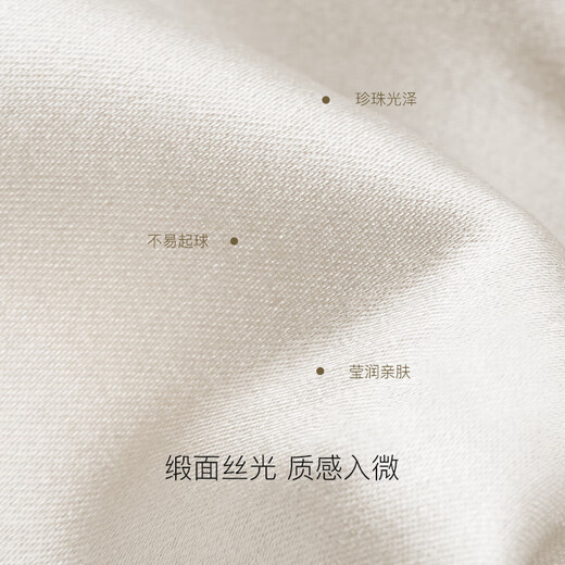 ubras轻奢系列桑蚕丝网纱内衣女法式性感轻薄透气真丝文胸罩套装 简约三角杯-涟漪蓝色 L 80A /B