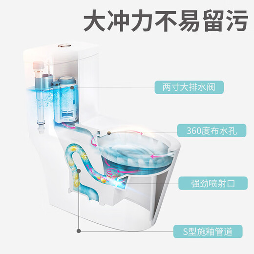 Huida Flush Toilet Toiletten -Toilettengeschäft Keramik Sanitär Ware 6189 [6189] Hochimpuls Dekontamination Jet Siphon 305 mm
