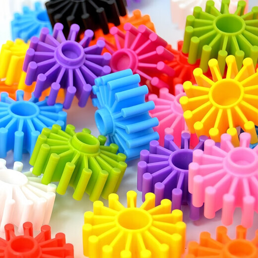 Ausrüstung Bausteine für Kinder mit 3-9 Jahre alten Jungen und Mädchen früh Bildung Bildungsspielzeug Eltern-Kind Interaktives Spielzeug 126 Tabletten Aufbewahrungsbox + Zeichnungen Ausrüstung Bausteine [ca. 3 cm]