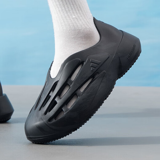 Adidas lässige Schuhe Herrenschuhe Frauenschuhe 2025 Sommer Neue Sportschuhe im Freien atmungsaktive Lochschuhe JH7039 JH7039 Schwarz/Carbon Black 39