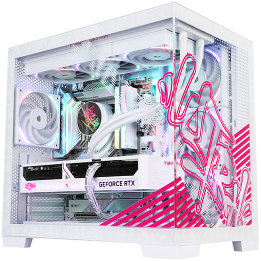 Colorful sea view room E-sports game design office computer host desktop assembly machine customized upgrade (contact customer service before placing an order) 100 Single shot will not be shipped Customized model Please contact customer service before placing an order