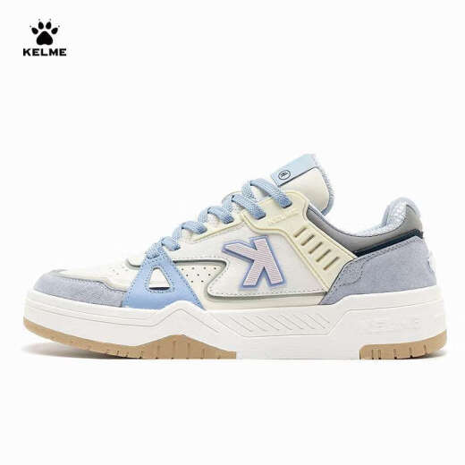 卡尔美（KELME）奥特莱斯男款新款板鞋休闲运动鞋合集高街复古经典款 6345XX1349白绿 39
