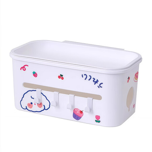 Tlxt Canasta colgante colgante Baby Bedside Smanking Box Bolsa de almacenamiento Bolsa de almacenamiento Bolsa de almacenamiento mejorada Gray-White [1 paquete] Enviar pegatinas