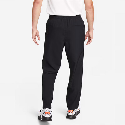 耐克（NIKE）男运动裤 春秋梭织锥形休闲裤 轻便透气 FB7491-010 黑 L 