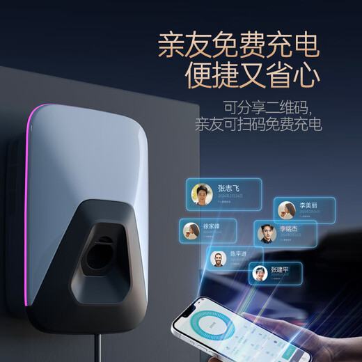 Wattsaving Energy Efficiency Electrical 7kw Nine-hole DC Charging Pile New Energy Car Home Fast Charging Adapted to Buick Micro Blue Weilai Ai Jingyin Hongqi EMQ5 Charging Pile UG7