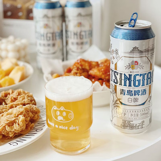 Tsingtao Beer Whole Wheat White Beer 11% 500ml*3