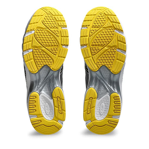 ASICS (ASICS) Rétro Chaussures de course absorbant les chocs pour hommes et femmes 25 Nouvel Gel-DS Trainer 14 Mesh Chaussures de sport ultra-légères respirantes Grey Yellow / 1203A607-101 36