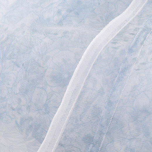 YEEHOO Children's Skirt Summer Refreshing and Breathable Girls Floral Skirt Dress Angel Blue 80 cm