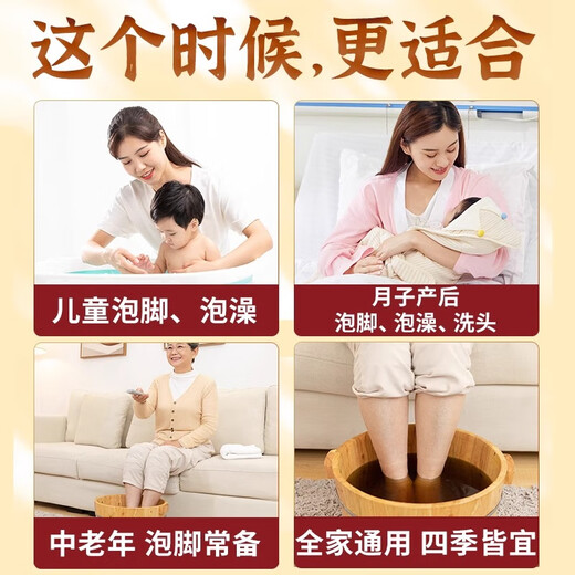 Nördliche Hemisphäre DIE NÖRDLICHE HEMISPHÄRE Pfeffer, Ingwer, Beifußblatt-Fußbad-Medizinpackung, Beifuß-Eindämmungsshampoo und Badepackung, entfeuchtende Fußbadpackung, 30 große Packungen