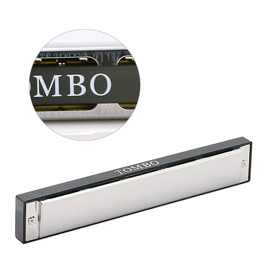 Tongbao Tombo Store Advanced Performance Teaching Modèle d'enseignement 24-trous Pure Polyphonic Harmonica 6624p Set 7-Tuning Set (CDEFGAB) avec piano de cartes Yengboge
