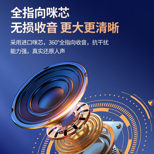 Fashion tribal radio microphone wireless lavalier microphone supports mobile phones, cameras, computers, tablets, Bee live recording equipment, Douyin short video shooting, karaoke noise reduction wireless microphone, Type-c interface, Android/Apple 15,16, one to one