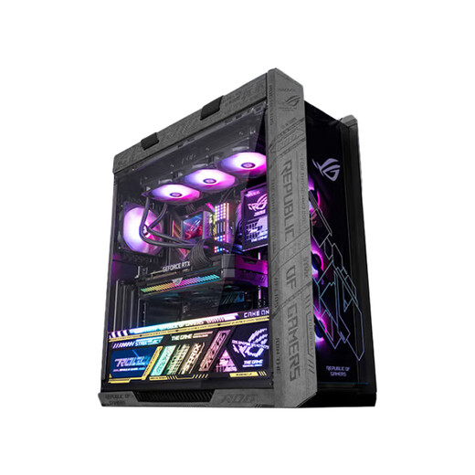 ASUS Family Bucket Sun God RTX5080/5070Ti/5070 graphics card i9 14900KF assembled computer e-sports 3D game mod host AI live broadcast DIY desktop machine i7 14700KF+ASUS RTX5070 configuration two