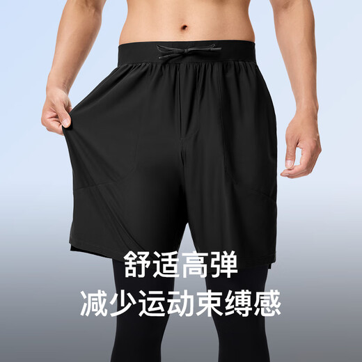 Keep跑步运动套装男速干篮球服羽毛球服打球装备晨跑训练短袖T恤短裤
