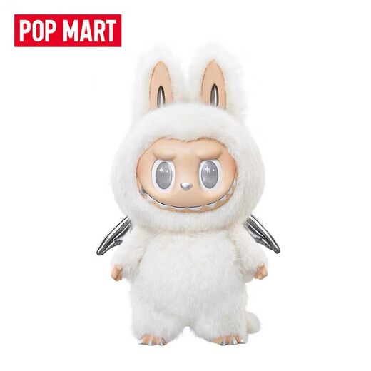 Pop Mart Popmart Labubu Series Spring Wild Wild Wild Wild Valentine's Day Mokoko Glue Glue Gift Zimomo Archange (58 cm)