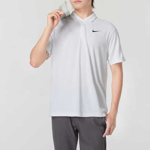耐克（NIKE）短袖男装夏季新款运动服上衣pl衫速干商务翻领... 2XL180-190斤FN3895-100舒适