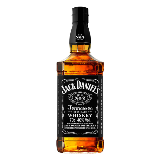 杰克丹尼（Jack Daniels）美国 田纳西州调和型威士忌 700ml 杰克丹尼黑标700mL