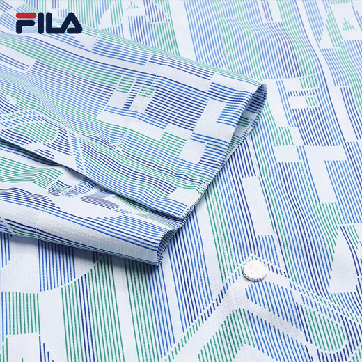 Fila Emerald Women's Woven Jacket 2025 Summer New Fashion Casual с капюшоном с капюшоном Full Print-za XL 175/92a/xl