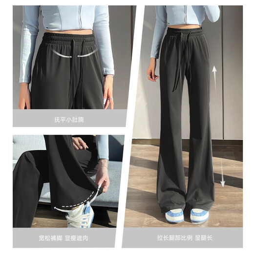Warrior UPF50+ Ice Silk Sunscreen Casual Pants for Women 2025 Summer Comfortable, Breathable, Natural and Cool All-match Slim and Flash Pants